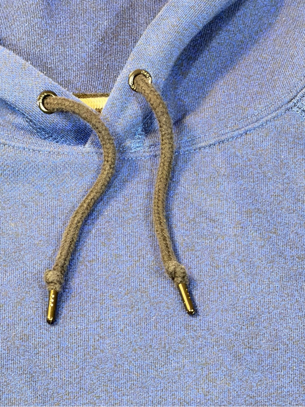 Nike Sportswear Colorblock Pullover Hoodie Blue Heather Gold Badge Tag Men\'s XL - Picture 3 of 10